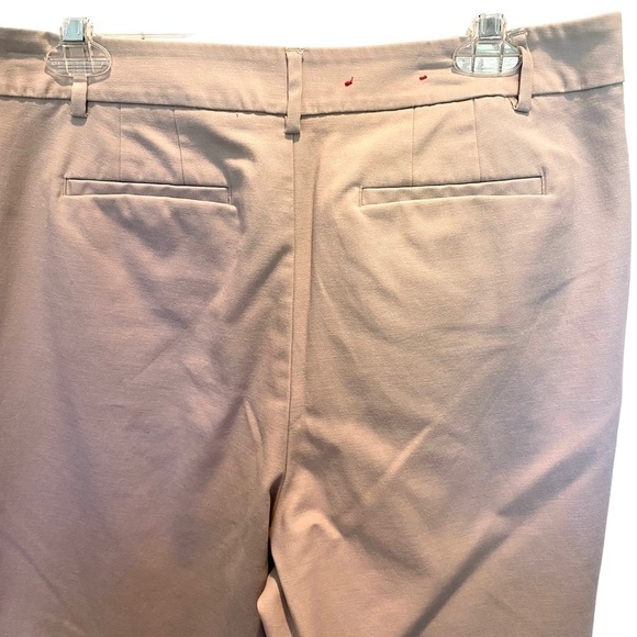 212 Collection Women's Plus size 16 cropped ankle light tan dress trouser pants - Picture 6 of 7